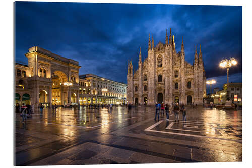 Gallery print Cathedral Square and Cathedral of Milan, Milano, Italy