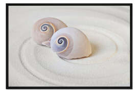 Gerahmter Kunstdruck Zen Harmonie