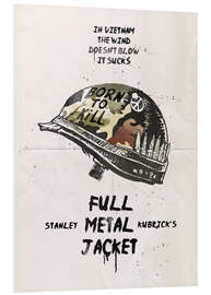 Tableau en PVC Full Metal Jacket (anglais)