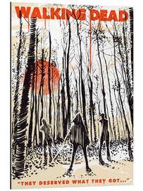 Magnettafel The Walking Dead (Englisch)