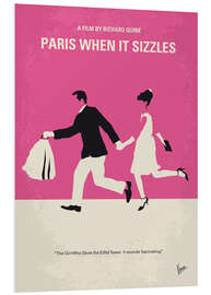 Foam board print Paris When It Sizzles