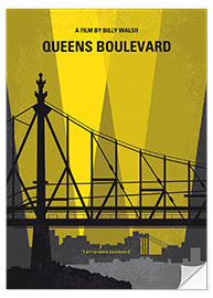 Selvklebende plakat Queens Boulevard