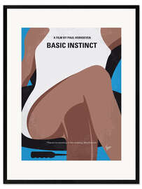 Ingelijste kunstdruk Basic Instinct