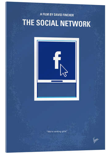 Acrylic print The Social Network