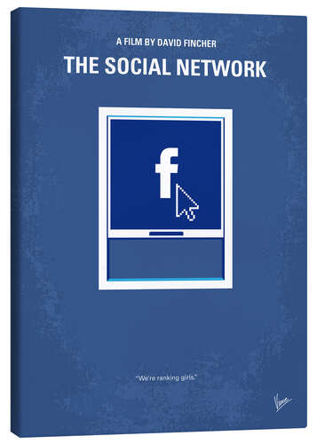 Canvas print The Social Network