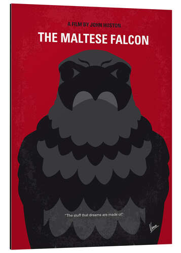 Aluminiumsbilde The Maltese Falcon