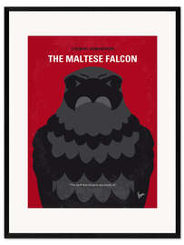 Kunsttryk i ramme The Maltese Falcon