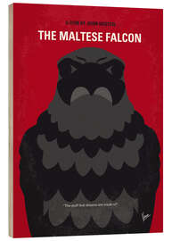 Wood print The Maltese Falcon