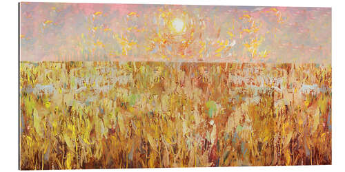 Tableau en plexi-alu Cornfield Collage