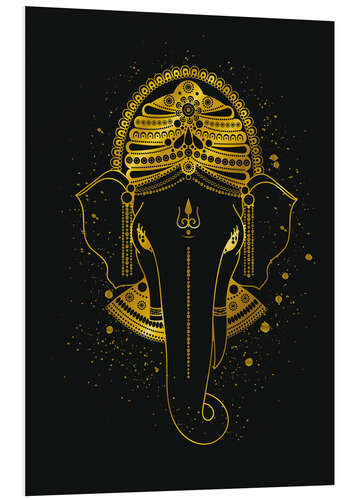 PVC print Ganeshas head