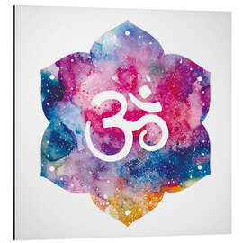 Magnettafel Namaste Wasserfarben