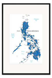 Gerahmter Kunstdruck Philippinen