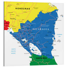 Magnettafel Nicaragua