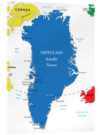 Obraz na szkle akrylowym Greenland