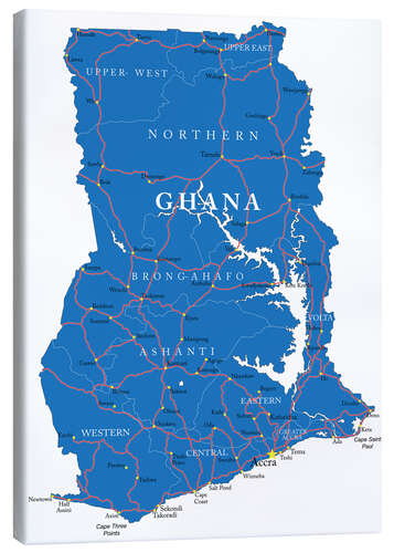 Leinwandbild Ghana