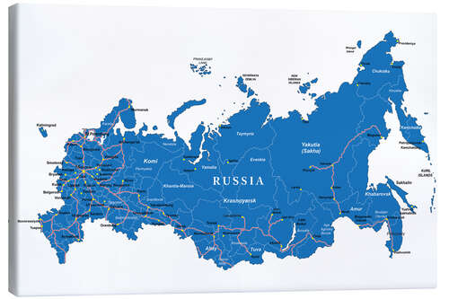 Canvas-taulu Russia