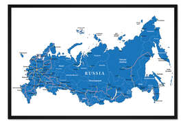 Gerahmter Kunstdruck Russland