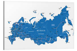 Magnettafel Russland