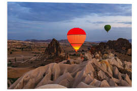 Print på skumplade Cappadocia Turkey