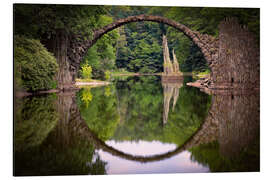 Aluminium print Devils Bridge