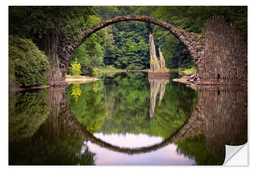 Muursticker Devils Bridge