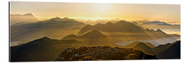 Gallery print View from the Benediktenwand in the Jachenau