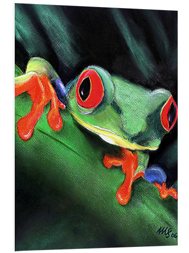 Foam board print Roach Frog