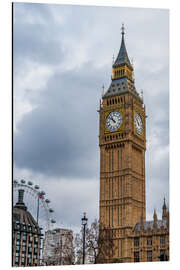 Aluminium print Big Ben