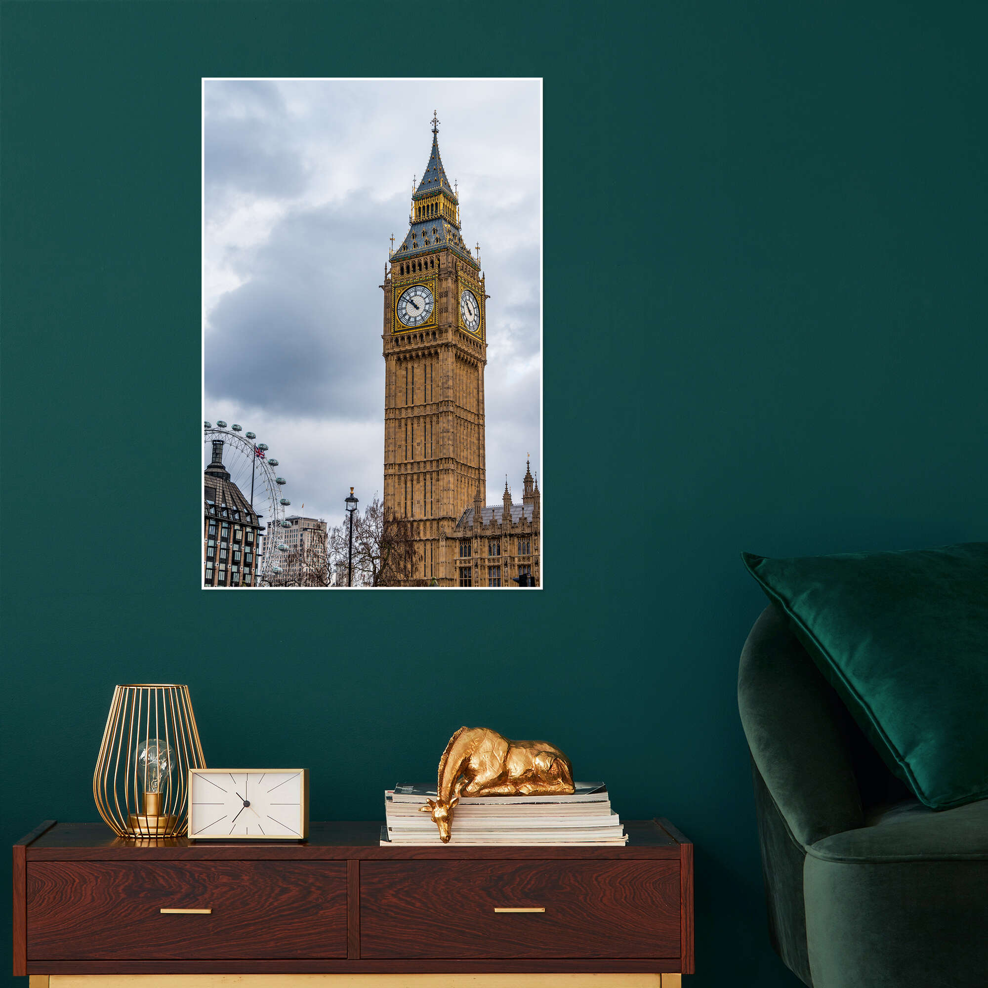 Big Ben Clock Tower, Posters, Art Prints, Wall Murals