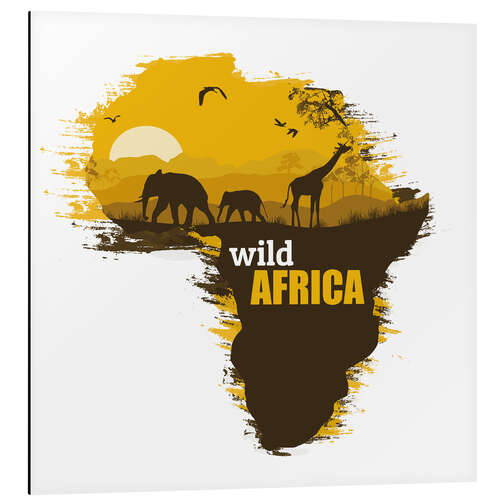 Aluminiumsbilde Wild Africa