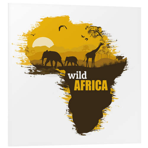 PVC-taulu Wild Africa