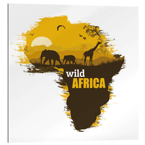 Cuadro de plexi-alu Wild Africa