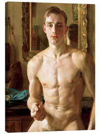 Leinwandbild  Der Boxer - Konstantin Andreevic Somov