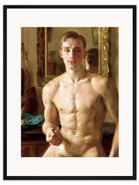 Gerahmter Kunstdruck Der Boxer