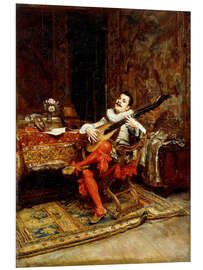 Foam board print The Lute Player