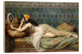 Holzbild Odalisque