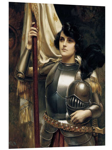 Foam board print Joan of Arc