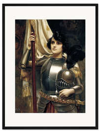 Gerahmter Kunstdruck Jeanne d'Arc