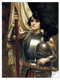 Sticker mural Jeanne d'Arc