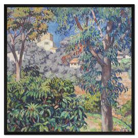 Gerahmter Kunstdruck Landschaft von Midi