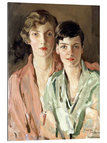 Gallery print The Sisters, Joan and Marjory