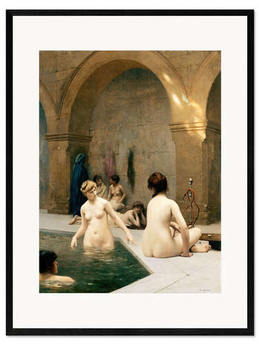 Framed art print The Bathers