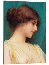 Magnettafel Studie eines Mädchenkopfes