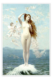 Kunstwerk  The Birth of Venus - Jean-Léon Gérôme