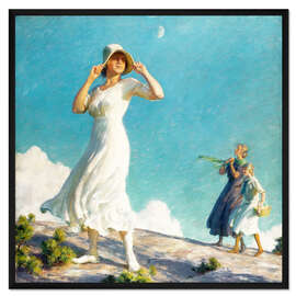 Gerahmter Kunstdruck Hochland