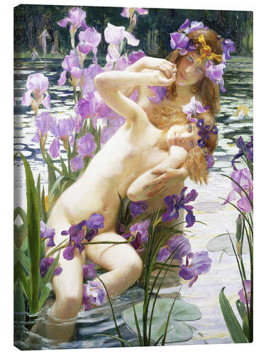 Obraz na płótnie Bathing Nymphs, 1897