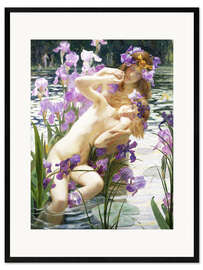 Gerahmter Kunstdruck Badende Nymphen, 1897