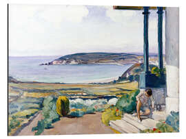Aluminium print The Garden on the Morgat Bay