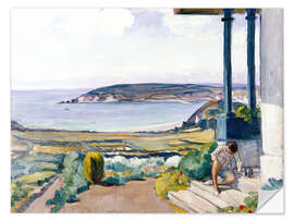 Wandsticker Der Garten auf der Morgat Bay