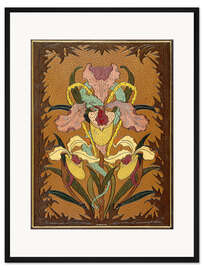 Gerahmter Kunstdruck Die Blumen des Bösen